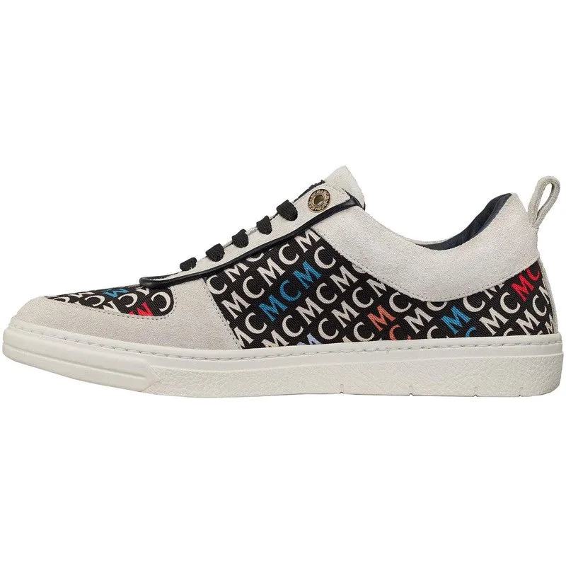 Men's New Court Diagonal Logo Low-Top Sneaker