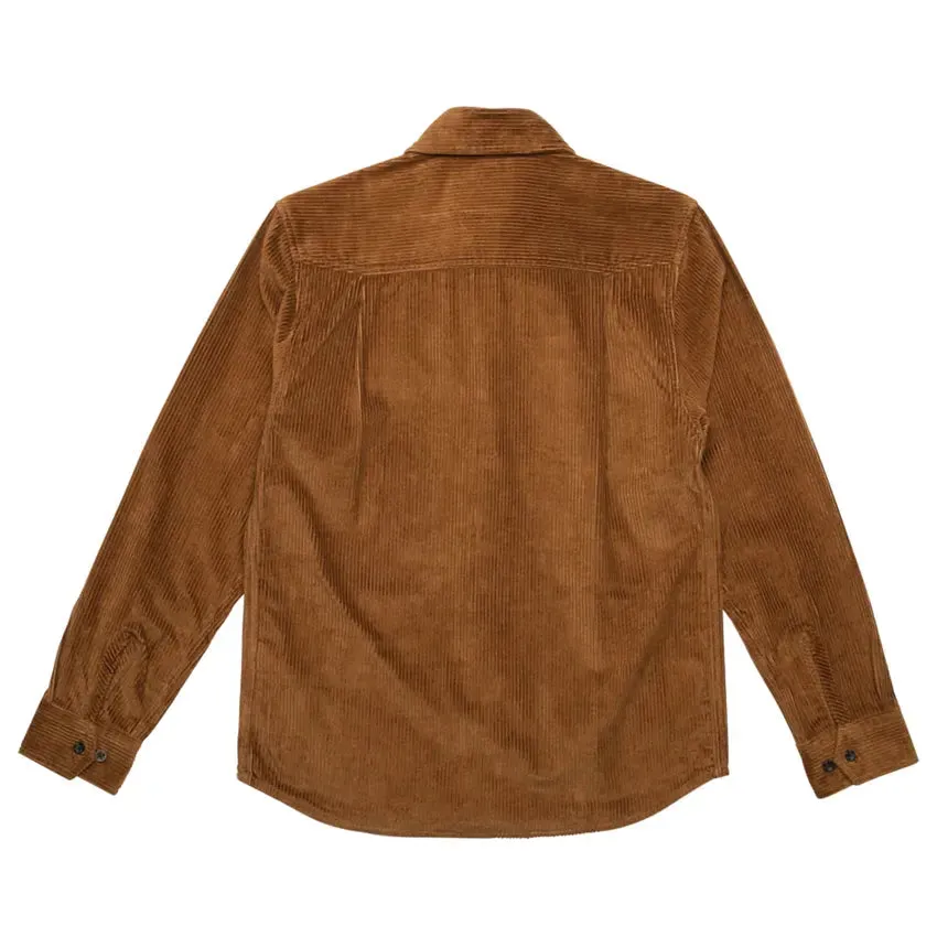 Men's Petos Corduroy Jacket - Bronze Brown