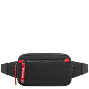 Moncler Aude Nylon Waist  BagBlack & Red