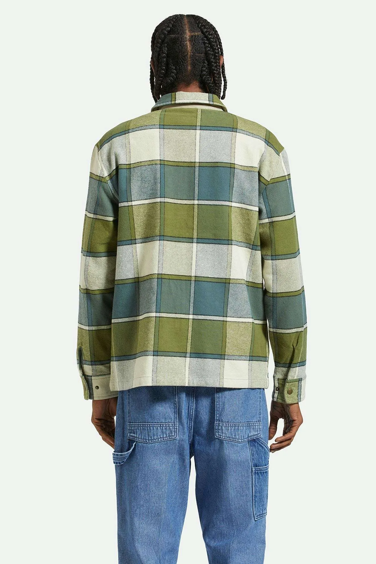 Motor Jacket - Blue Mirage/Dill Plaid