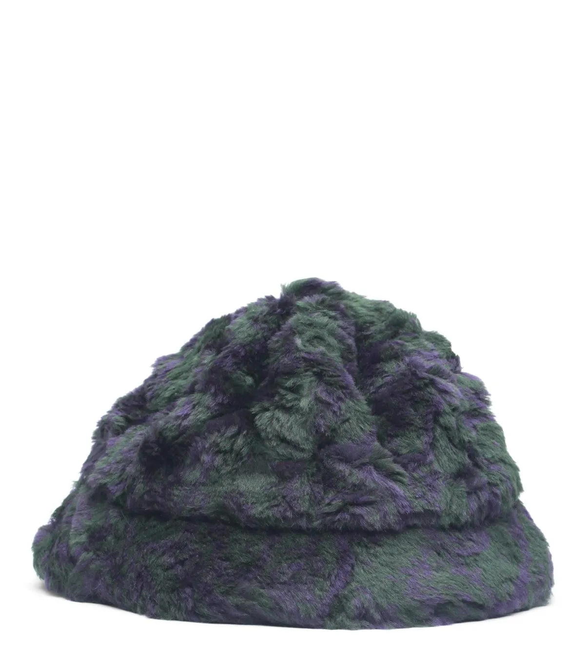 Needles Bermuda Hat Acrylic Fur Green Purple