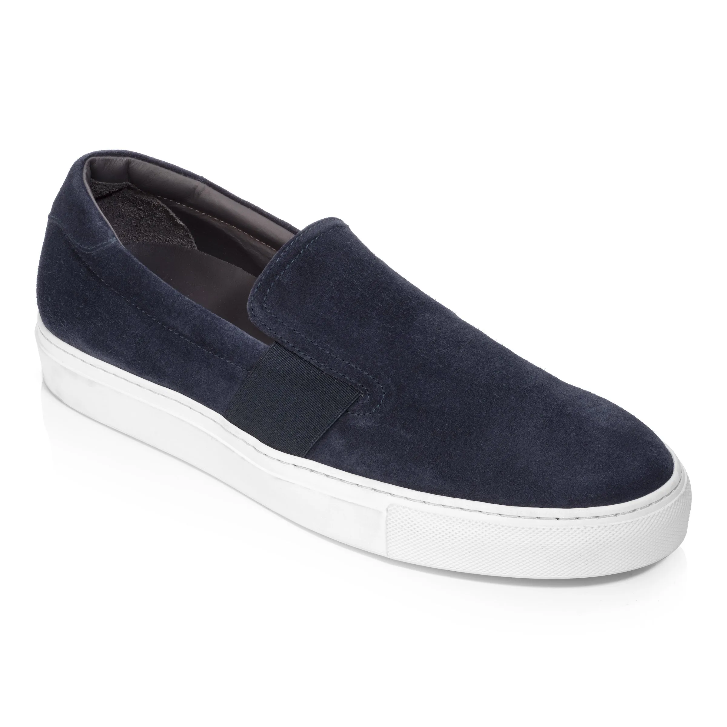 Newcastle Blue Suede Slip-On Sneaker