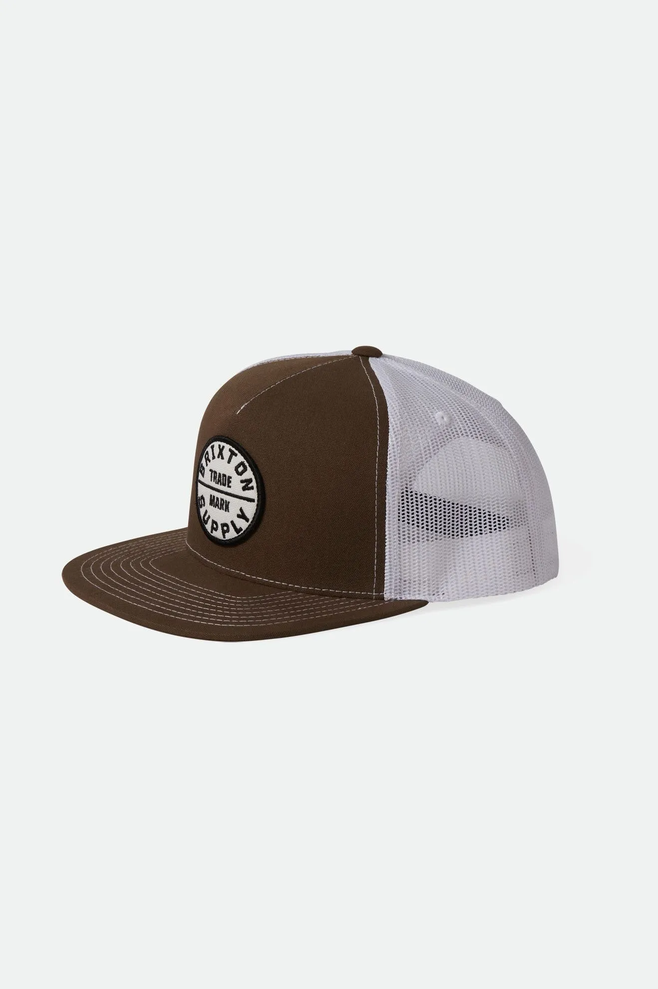 Oath MP Trucker Hat - Sepia/White