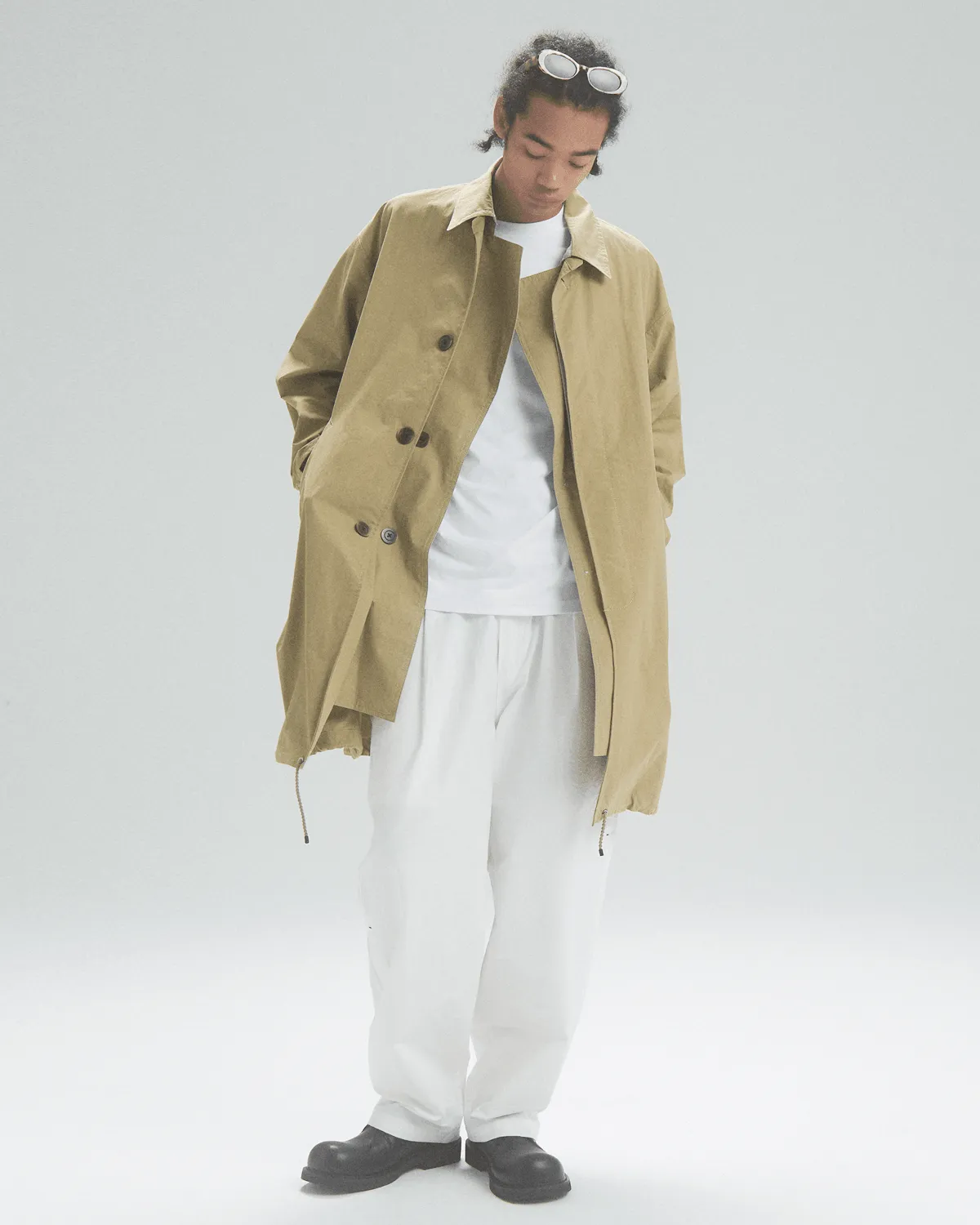 Off The Label simplicity trench coat