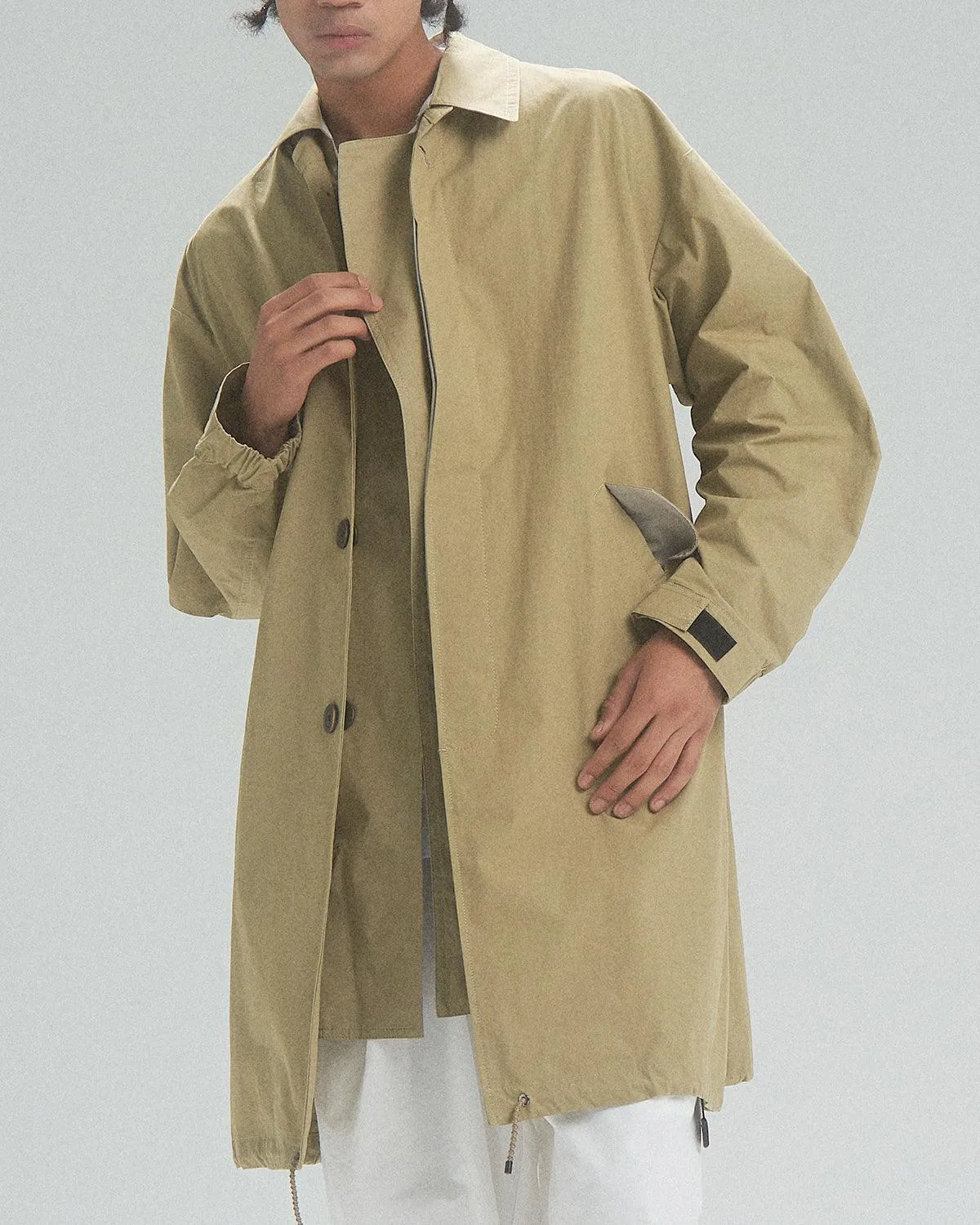 Off The Label simplicity trench coat