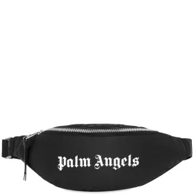 Palm Angels Logo Waist BagBlack & White