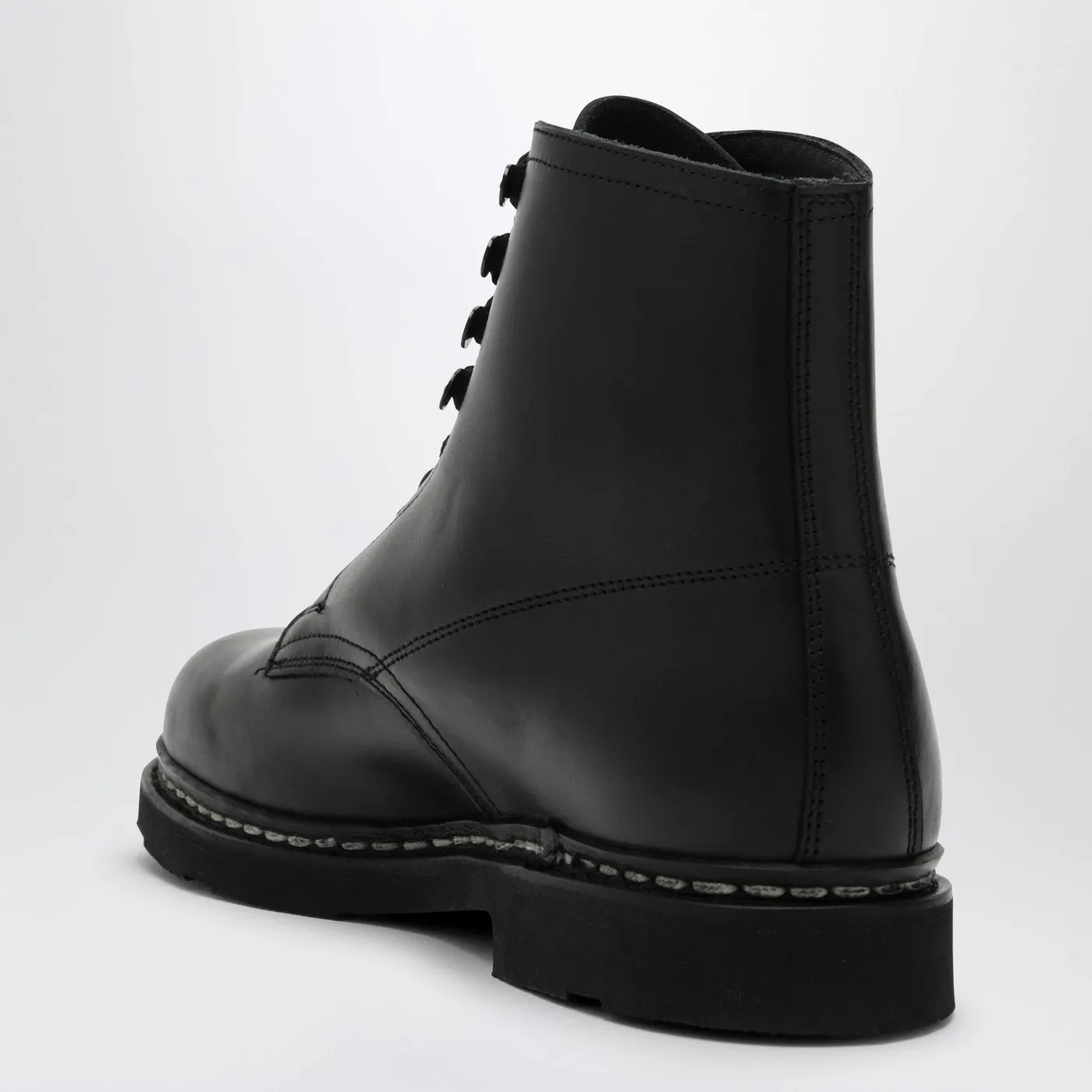 Paraboot    Paraboot Imbattable Lace Up Boot Black