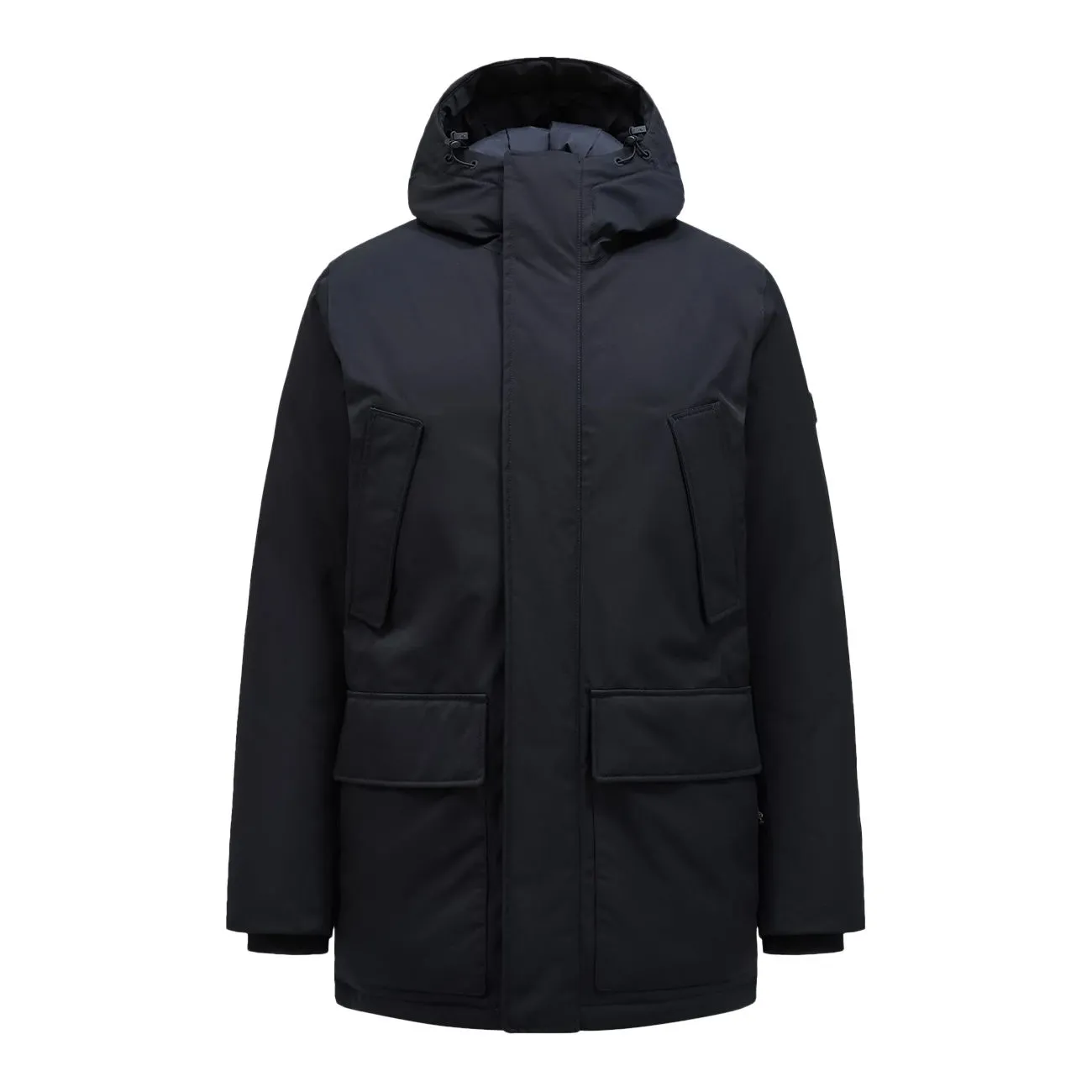 PARKA GROUND Uomo Nero