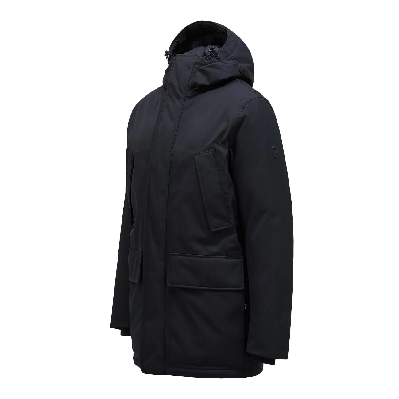 PARKA GROUND Uomo Nero