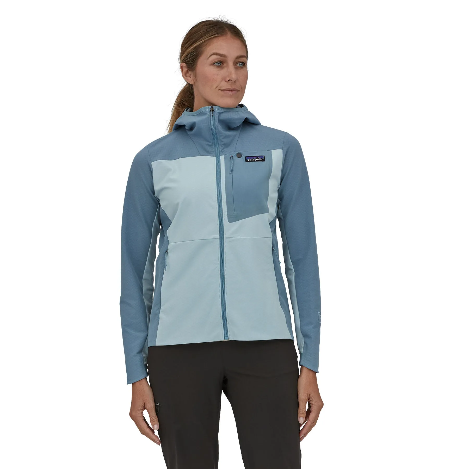 Patagonia女款 R1 Fleece CrossStrata Hoody