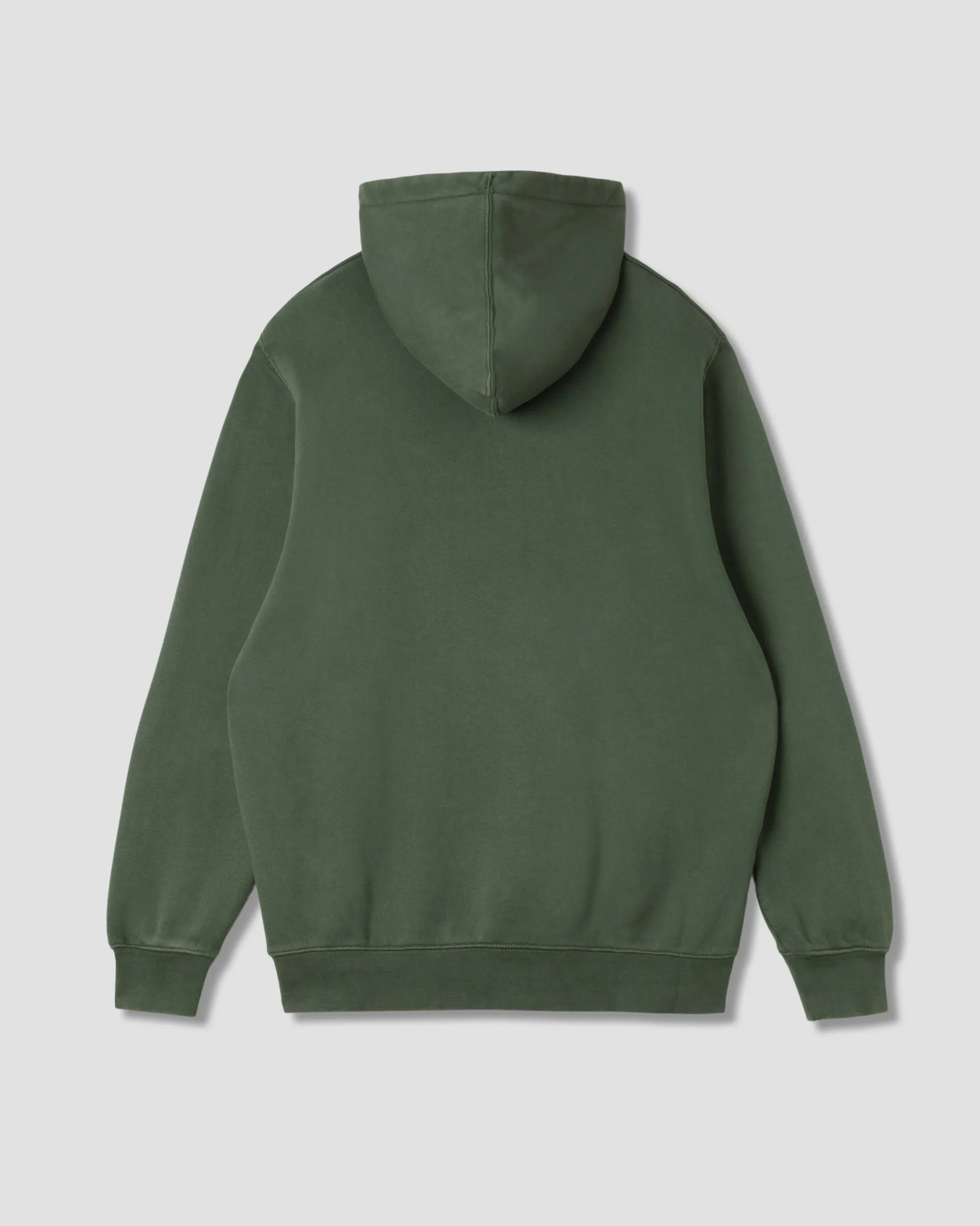 Patch Hood (Washed Green)