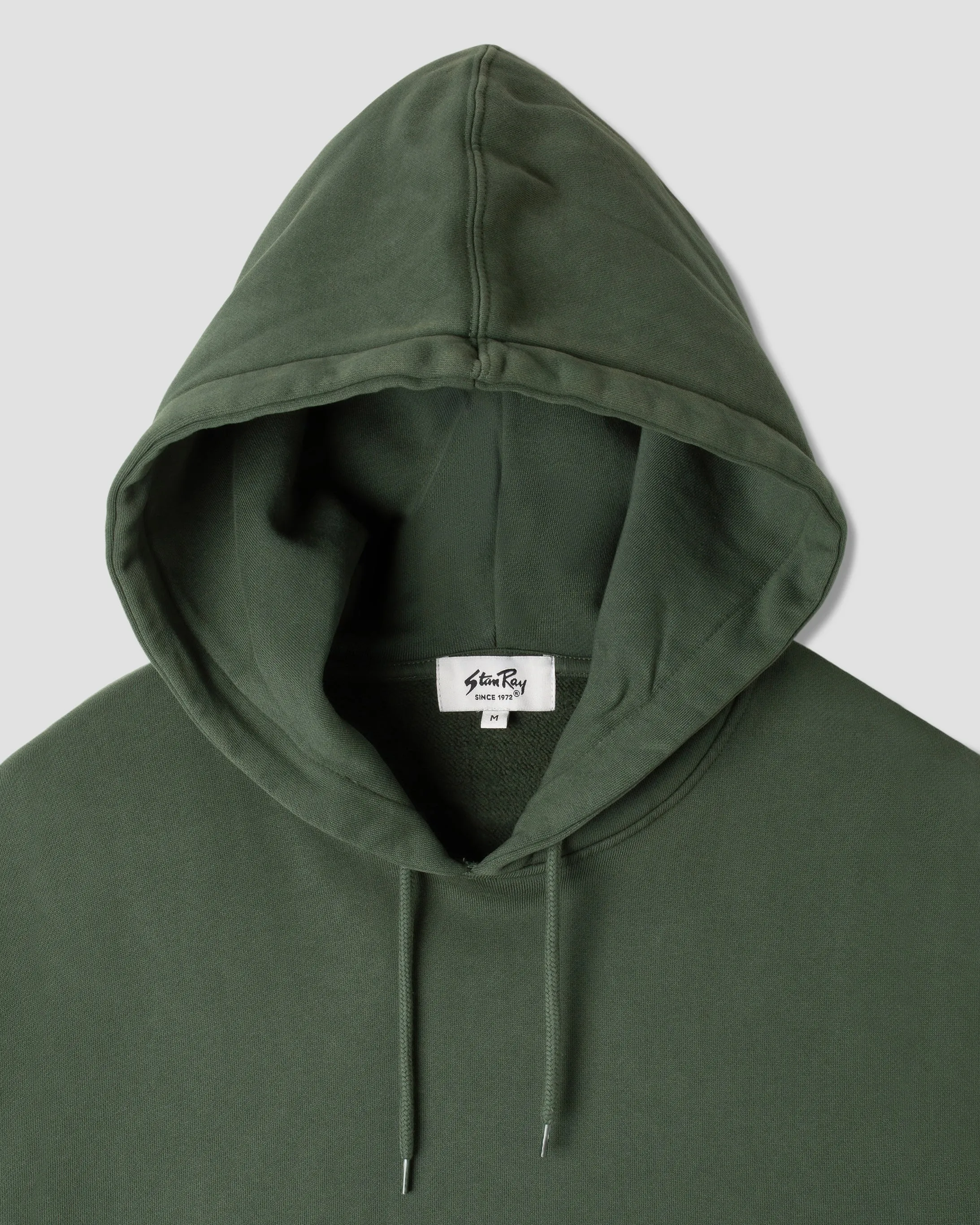 Patch Hood (Washed Green)