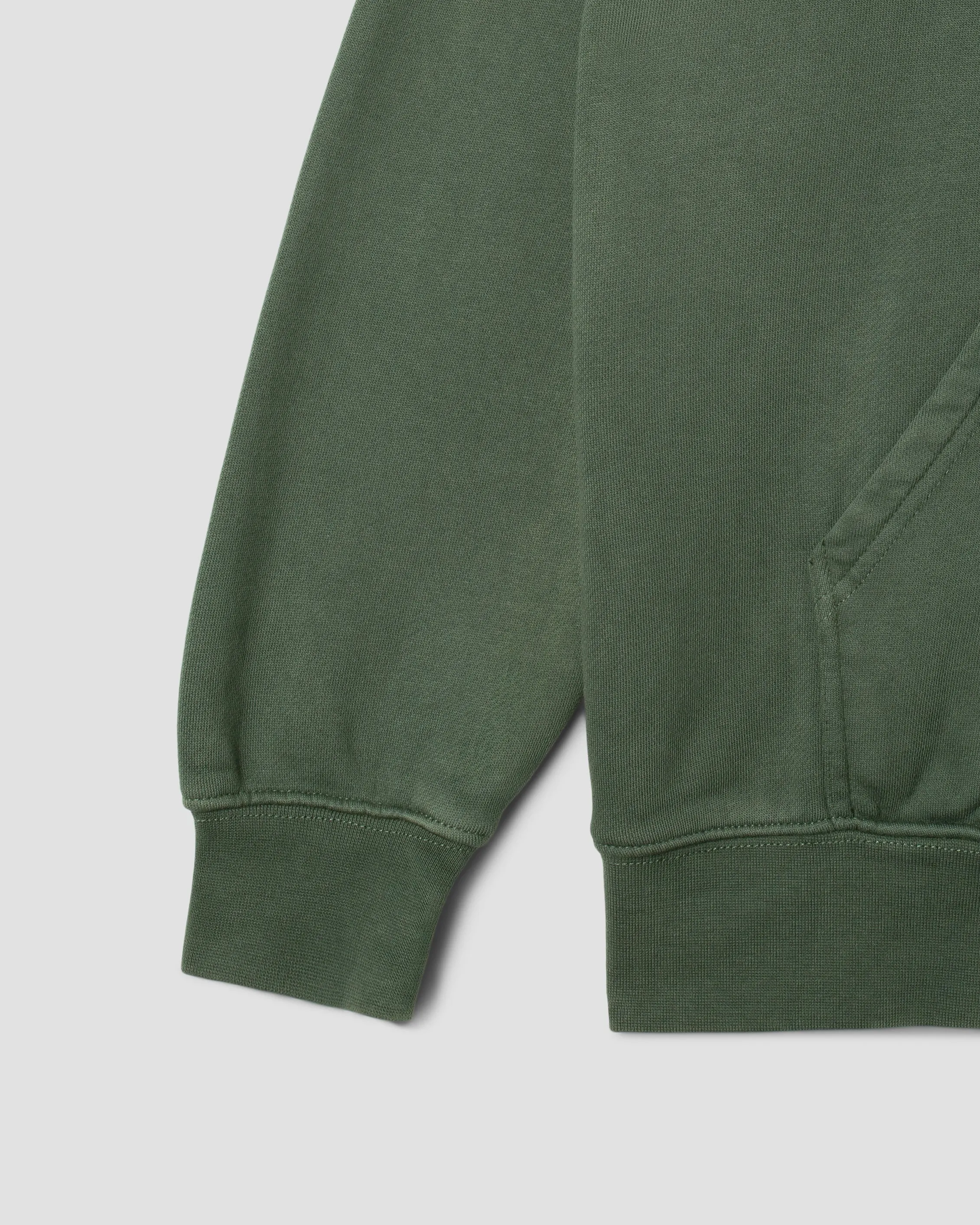 Patch Hood (Washed Green)