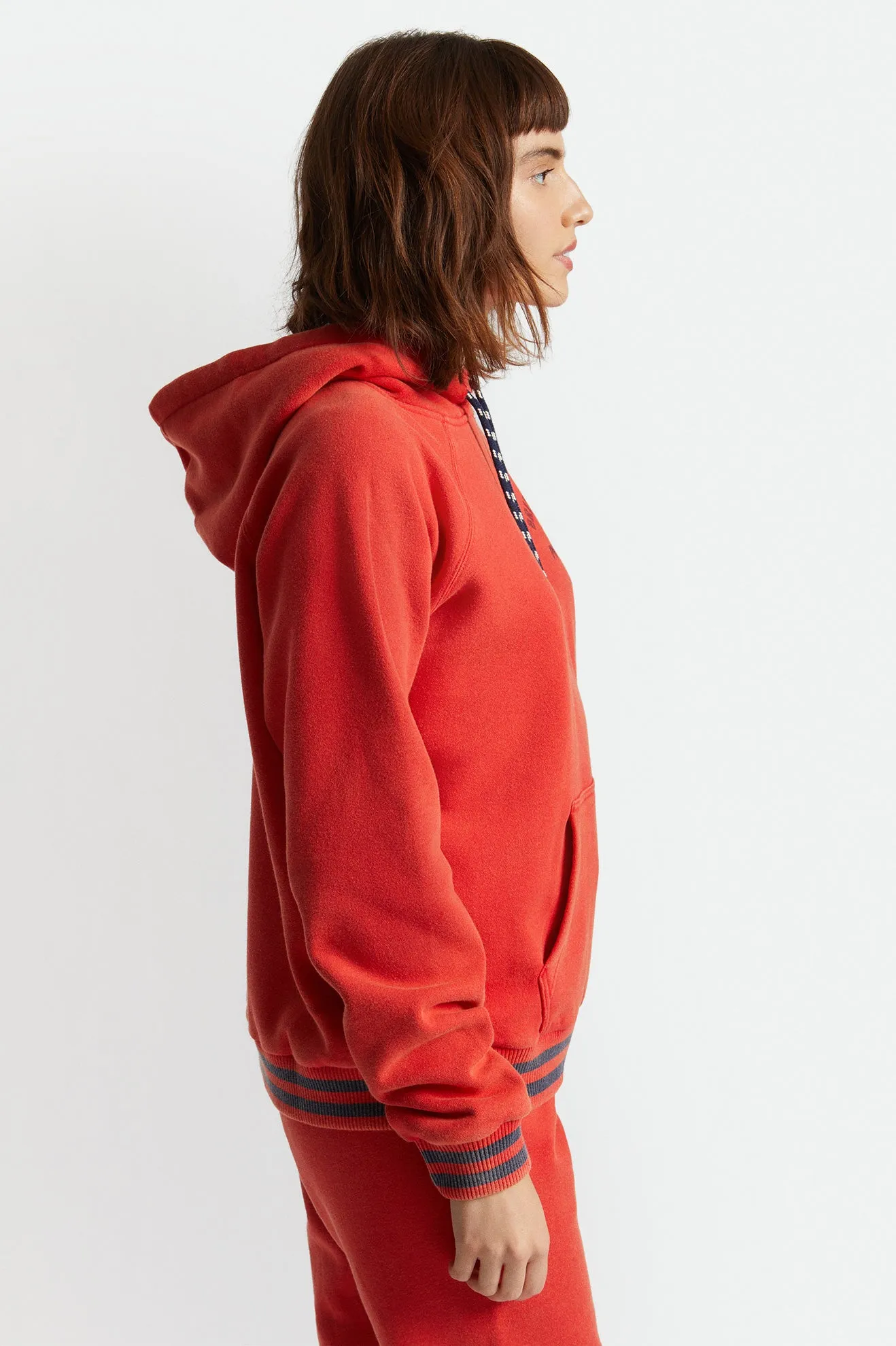 Phys. Ed. Women's Raglan Hood - Racing Red