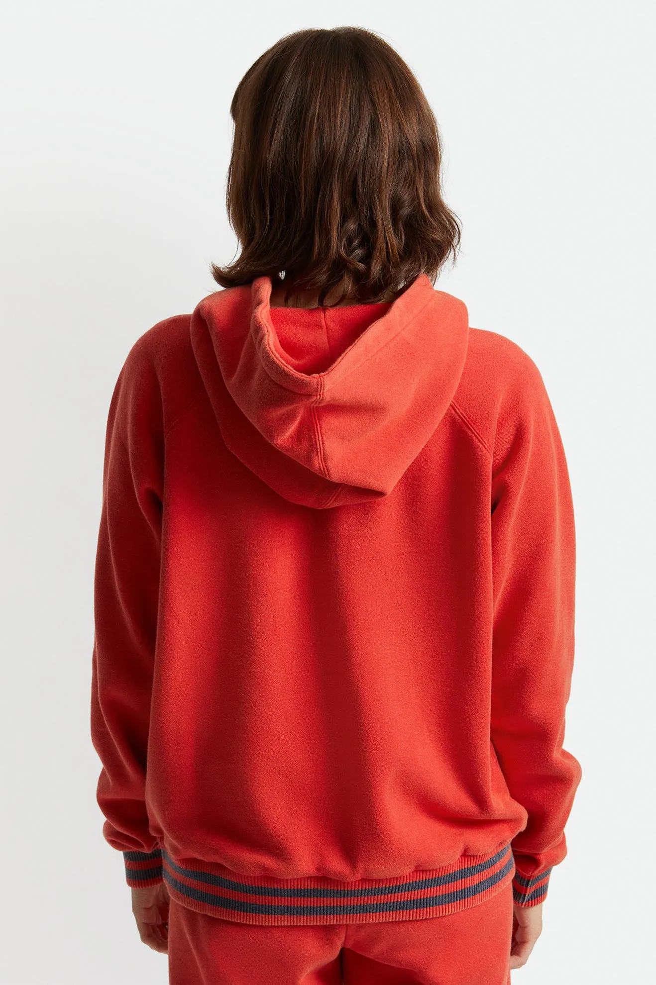 Phys. Ed. Women's Raglan Hood - Racing Red