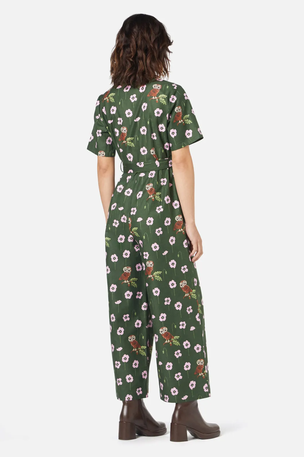 Poppy Owl Jumpsuit