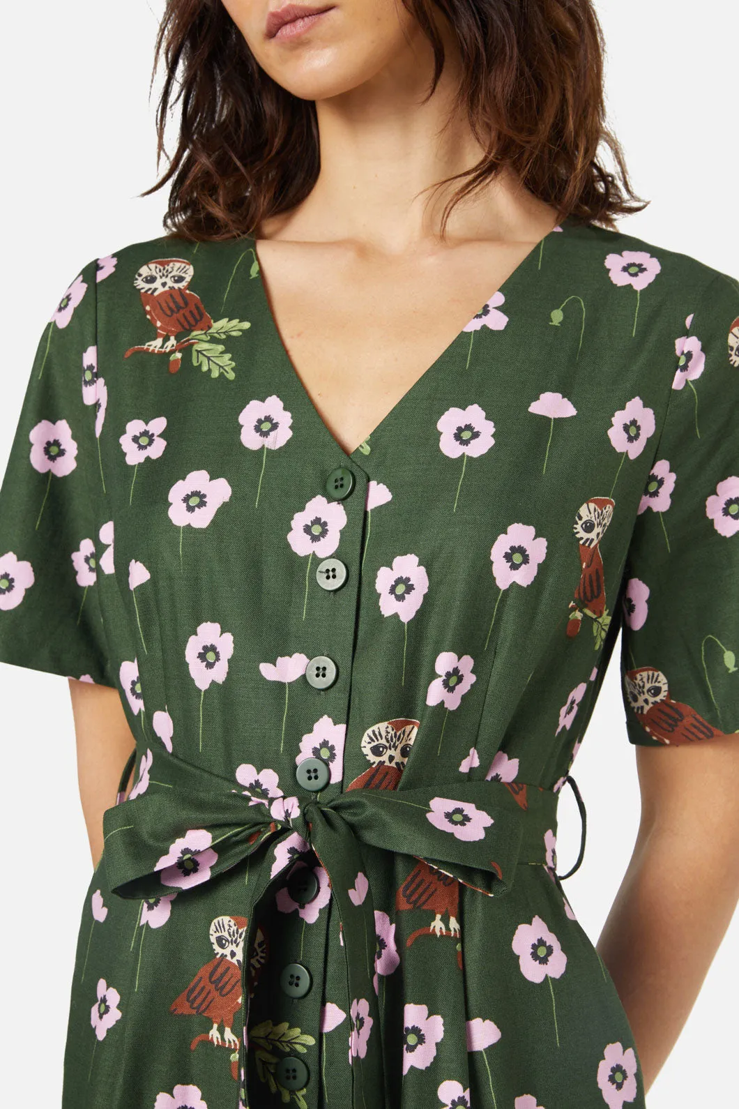 Poppy Owl Jumpsuit