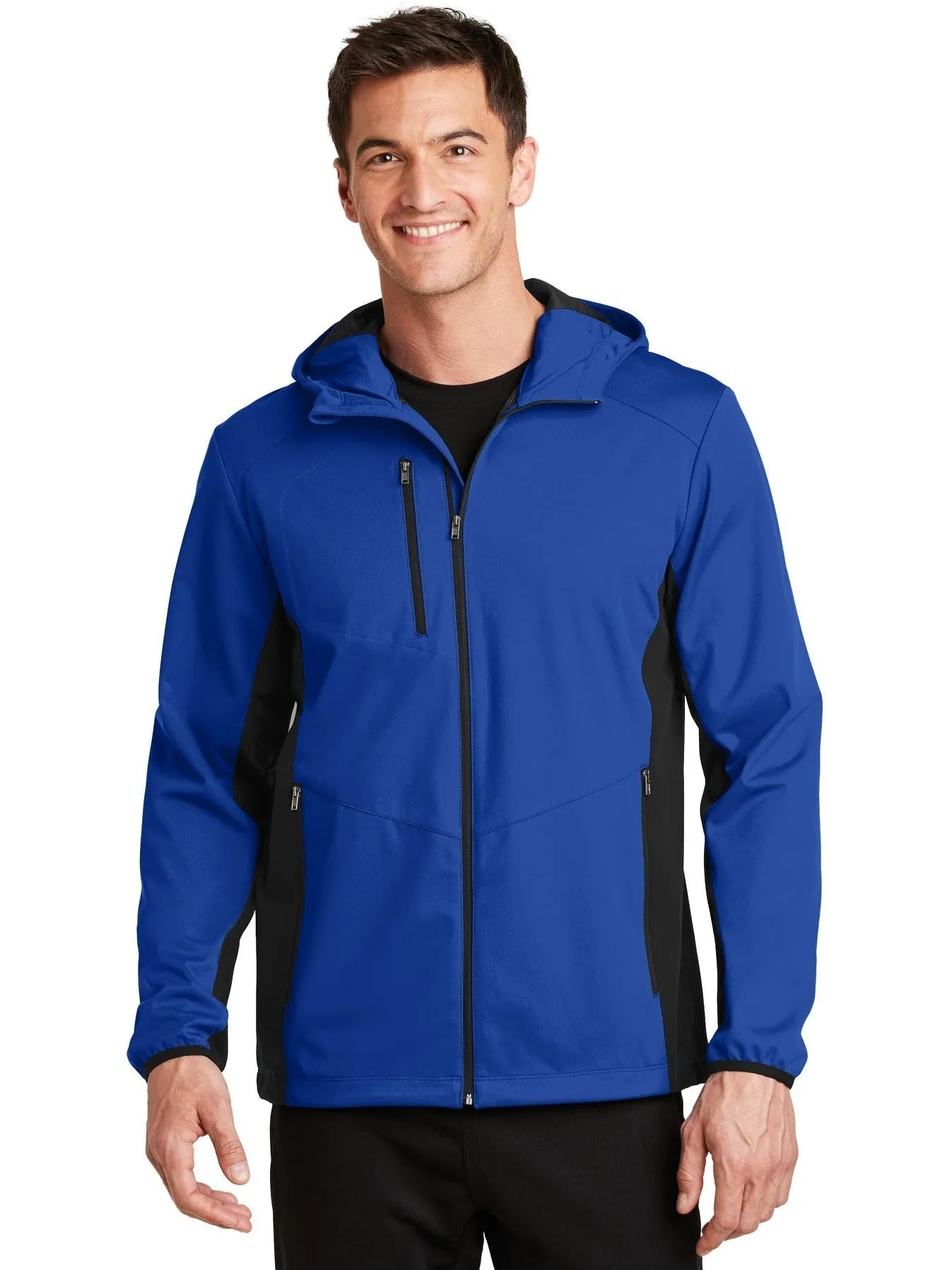 Port Authority Active Hooded Soft Shell Jacket