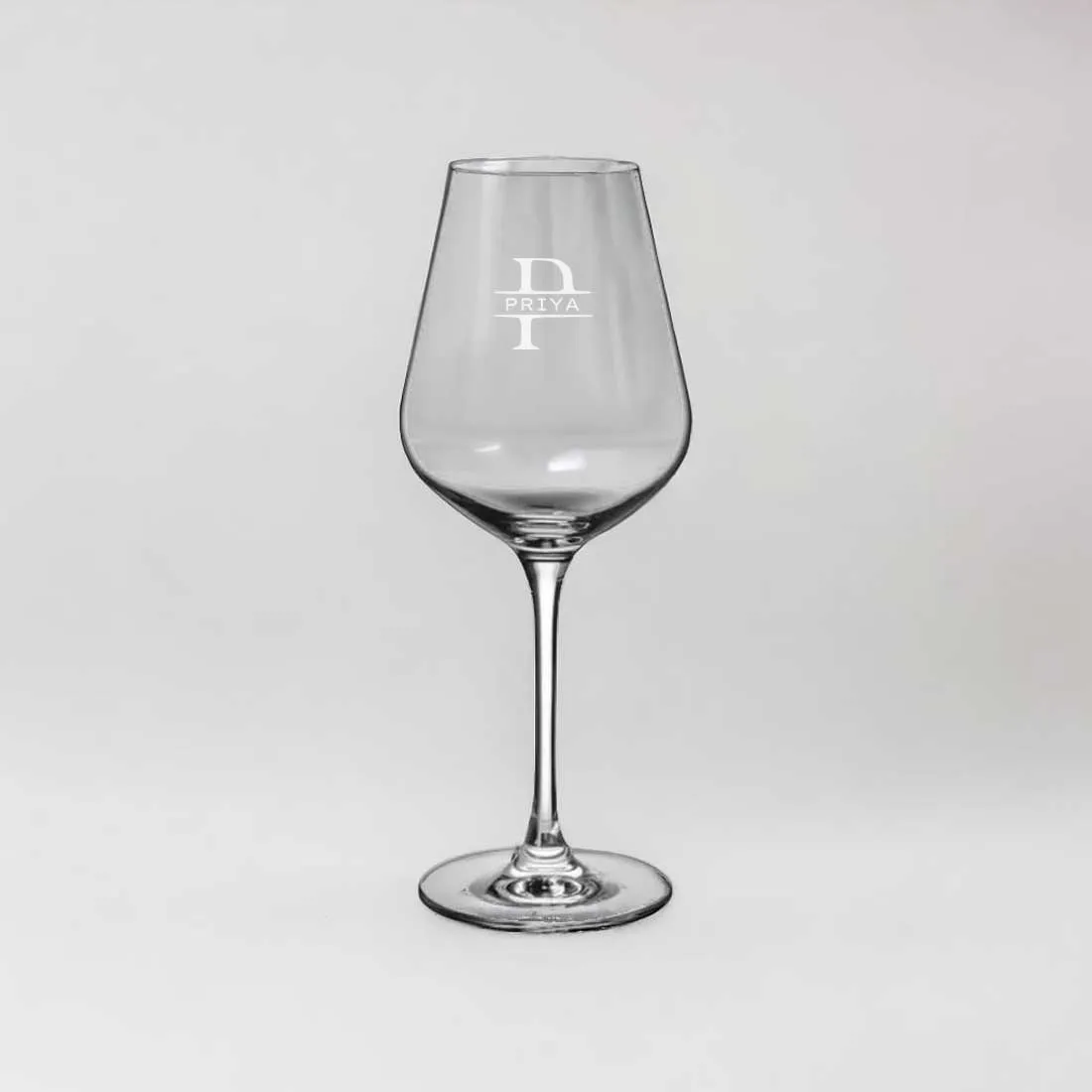 Premium Wine Glass with Name - Custom Engraved Wine Glasses