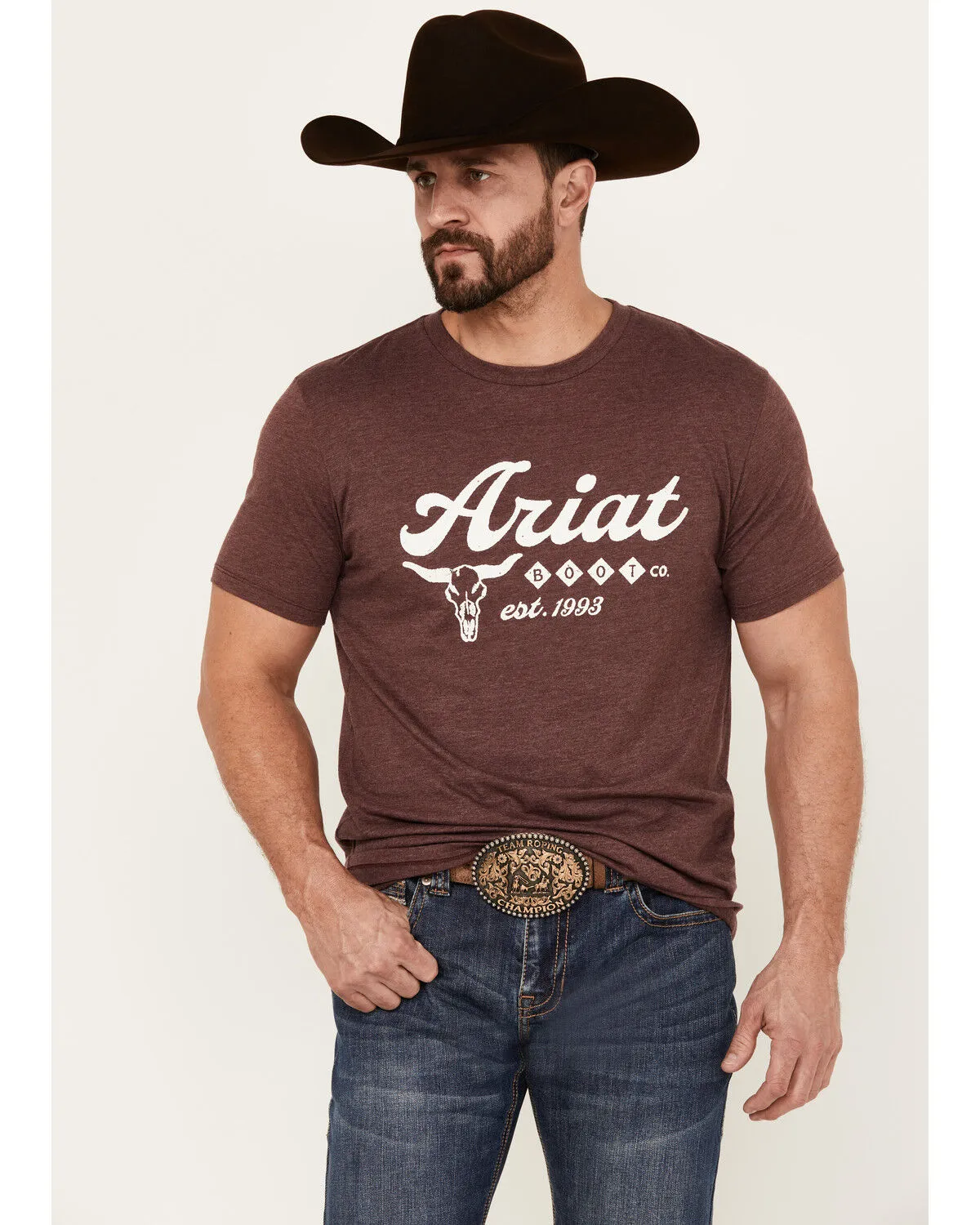 Product Name:  Ariat Men's Established Boot Co Short Sleeve Graphic T-Shirt