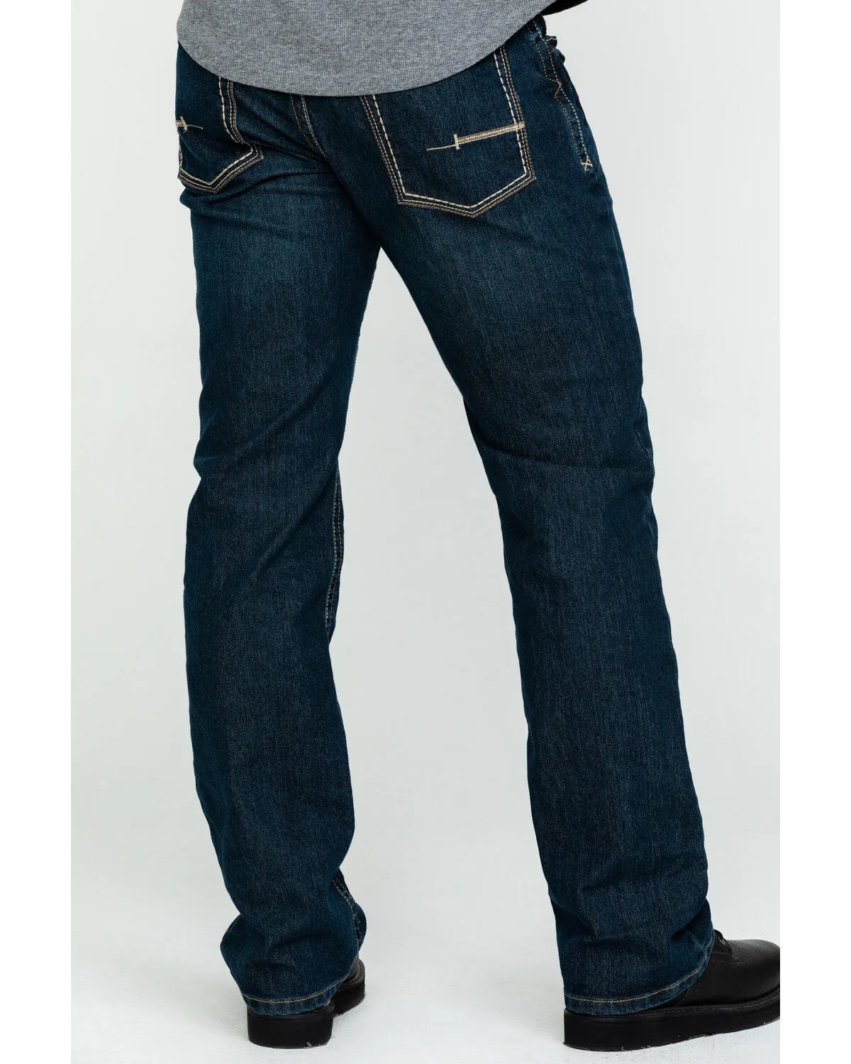 Product Name:  Ariat Men's Rebar M4 DuraStretch Fashion Boot Cut Jean