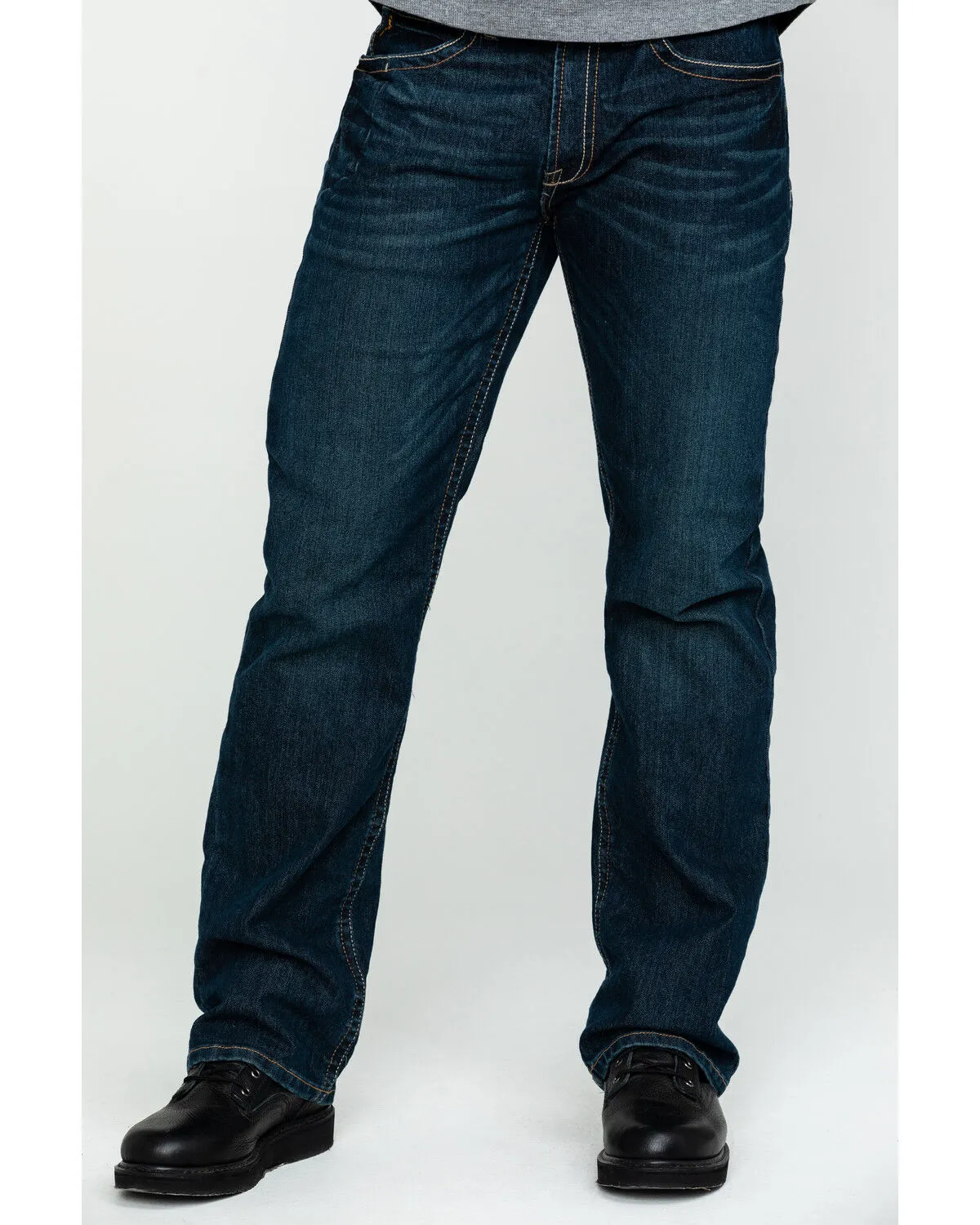 Product Name:  Ariat Men's Rebar M4 DuraStretch Fashion Boot Cut Jean