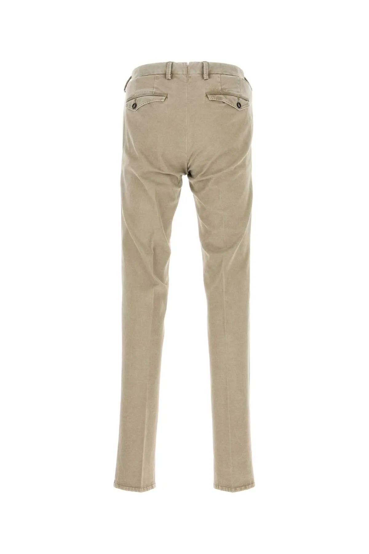 Pt Torino Cappuccino Stretch Cotton Pant