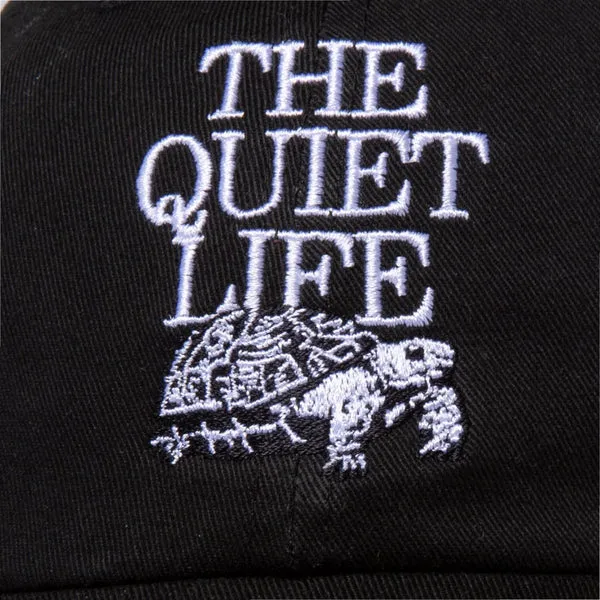 Quiet Life Turtle Dad Hat - Black