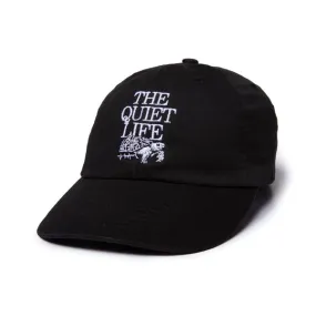 Quiet Life Turtle Dad Hat - Black