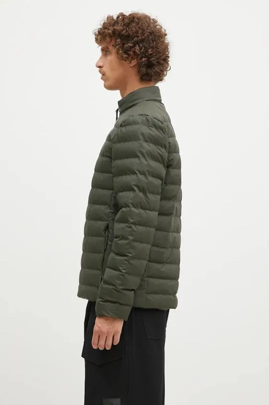 Rains jacket Trekker Jacket green color