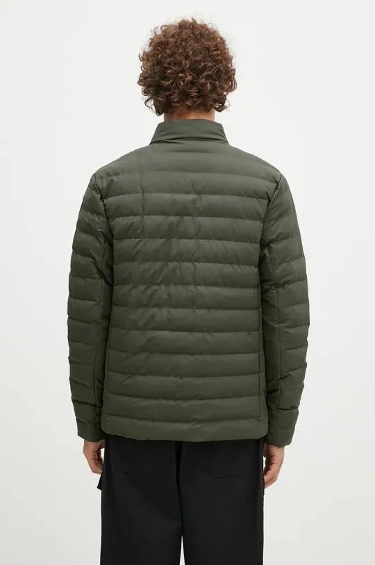 Rains jacket Trekker Jacket green color