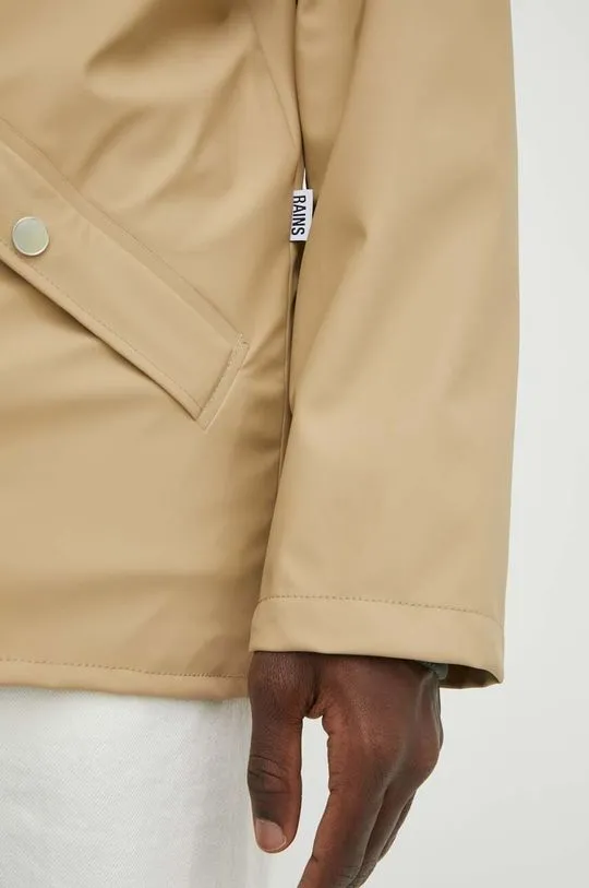 Rains rain jacket 12010 Jacket beige color