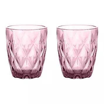 Ravenhead Gemstone Set of 2 Mixer Glasses | Kaleidoscope