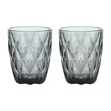 Ravenhead Gemstone Set of 2 Mixer Glasses | Kaleidoscope