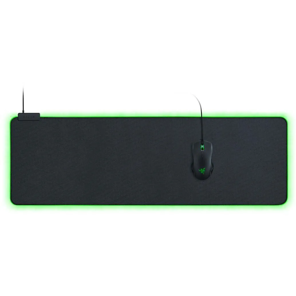 Razer Goliathus Chroma Extended Gaming Mouse Mat Soft with Chroma RGB Black