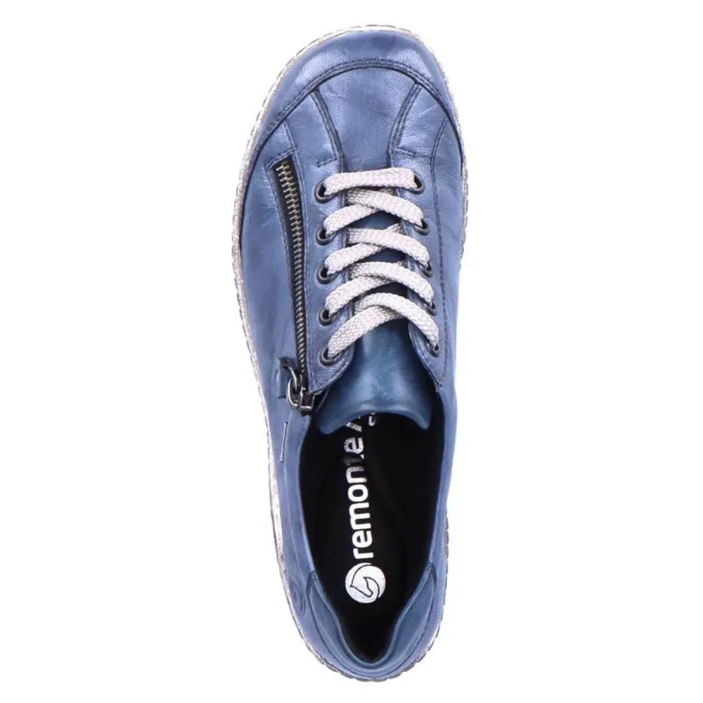 Remonte R1402 Liv 02 Navy Leather Sneaker (Women's)