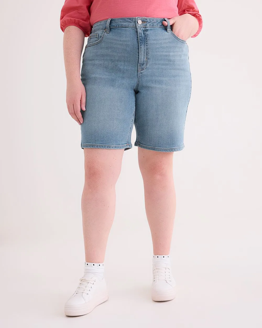 Responsible, 1948-Fit Denim Bermuda Shorts - d/C JEANS