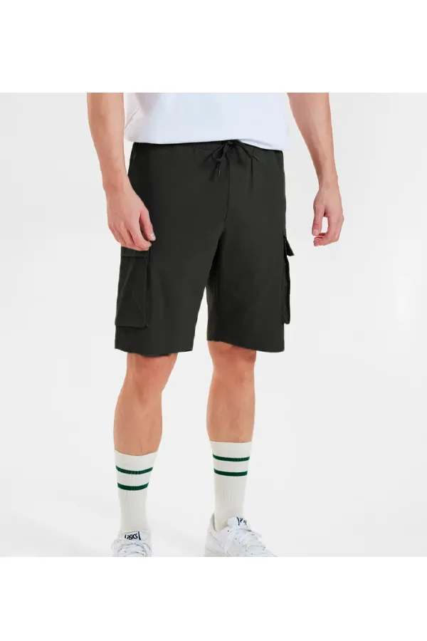 Resterds Cargo Shorts Lightweight Black