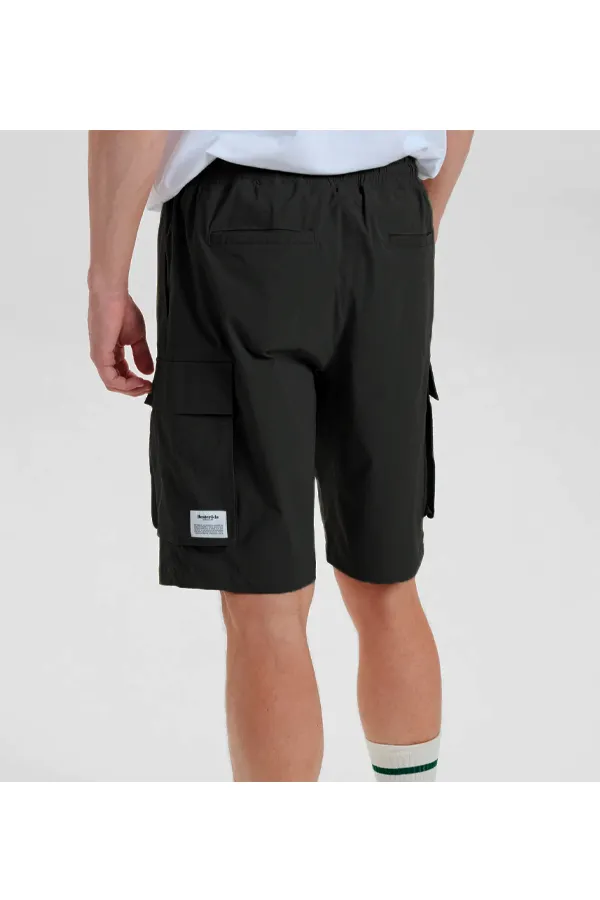 Resterds Cargo Shorts Lightweight Black