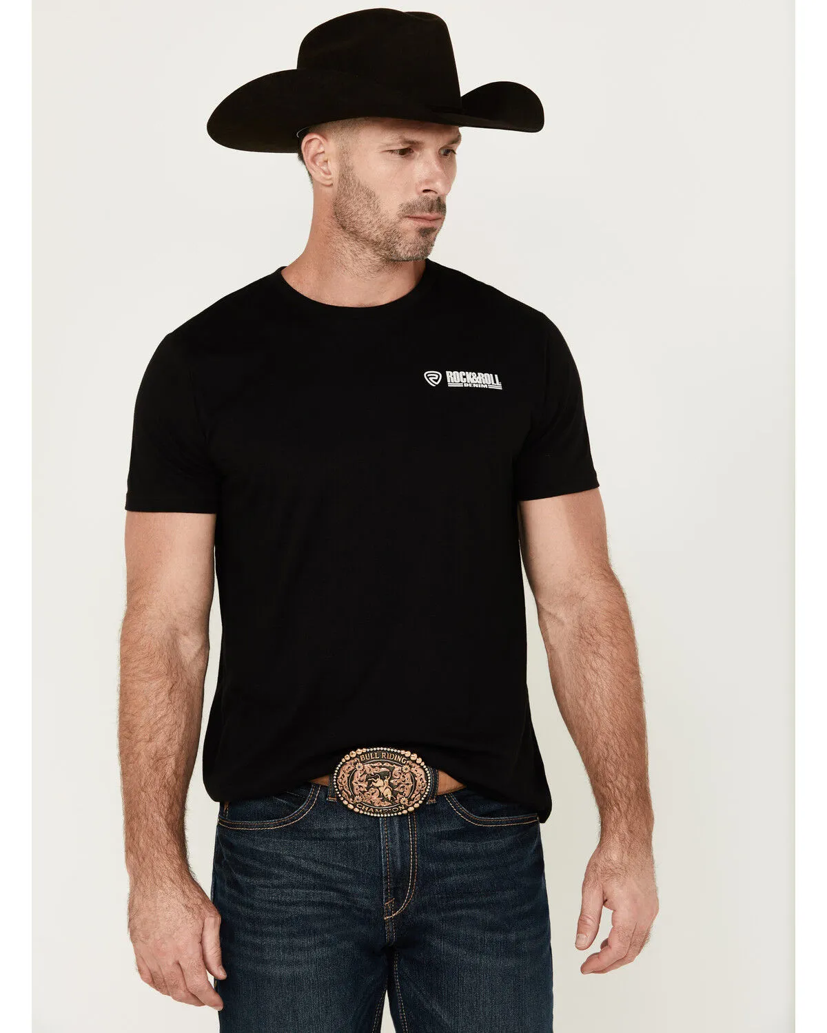 Rock & Roll Denim Men's Boot Barn Exclusive Dale Brisby Rodeo Time Short Sleeve Graphic T-Shirt