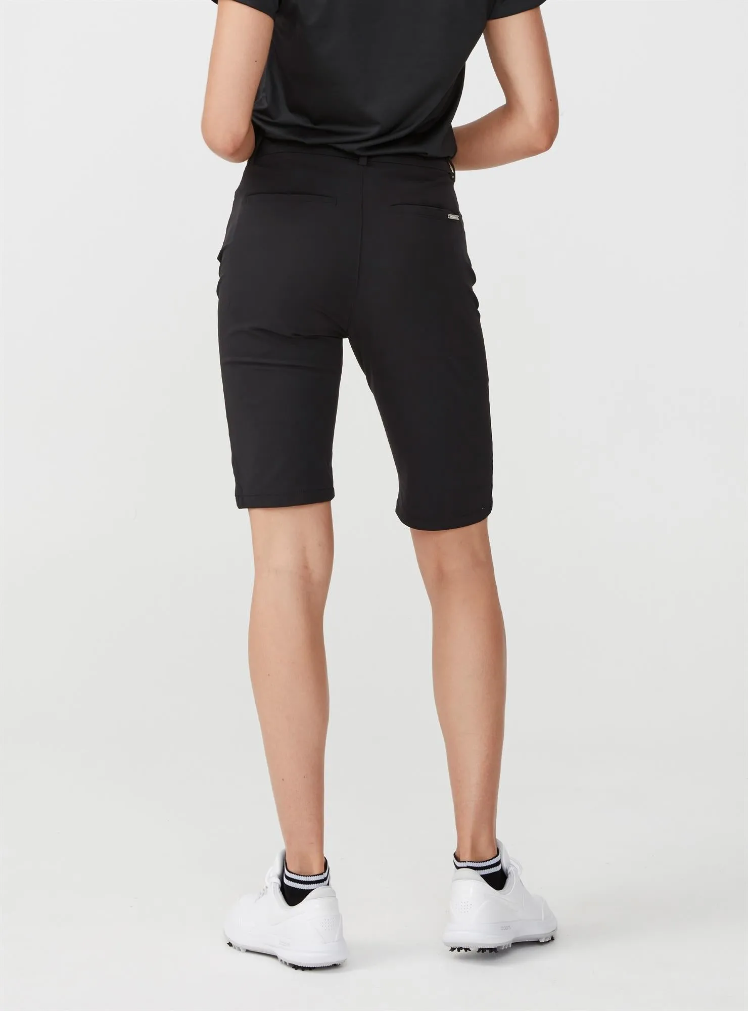 Rohnisch Ladies Comfort Stretch Golf Bermuda Shorts Black