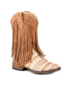 Roper Little Girls' Aztec Boot