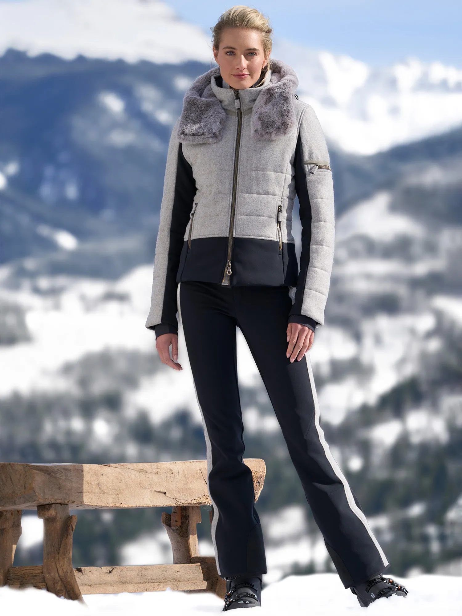 Rosalie Loden Ski Jacket