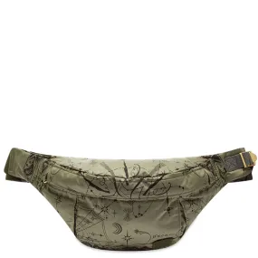 Sacai Dr. Woo Bandana Waist BagKhaki