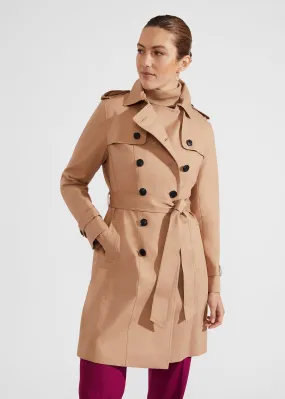 Saskia Shower Resistant Trench Coat 