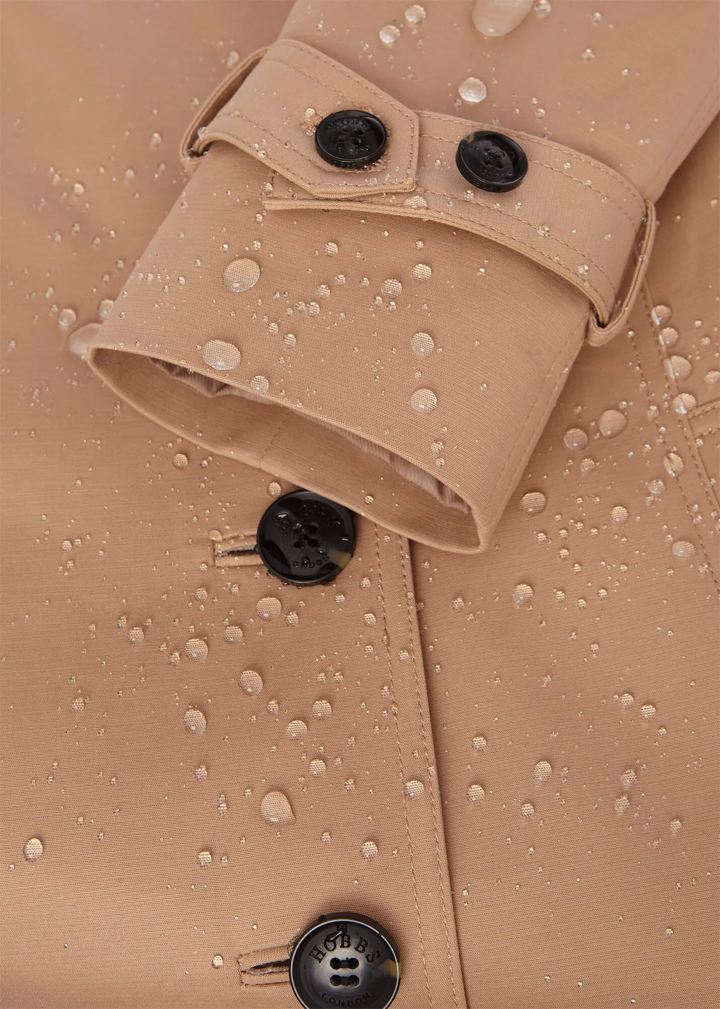 Saskia Shower Resistant Trench Coat 