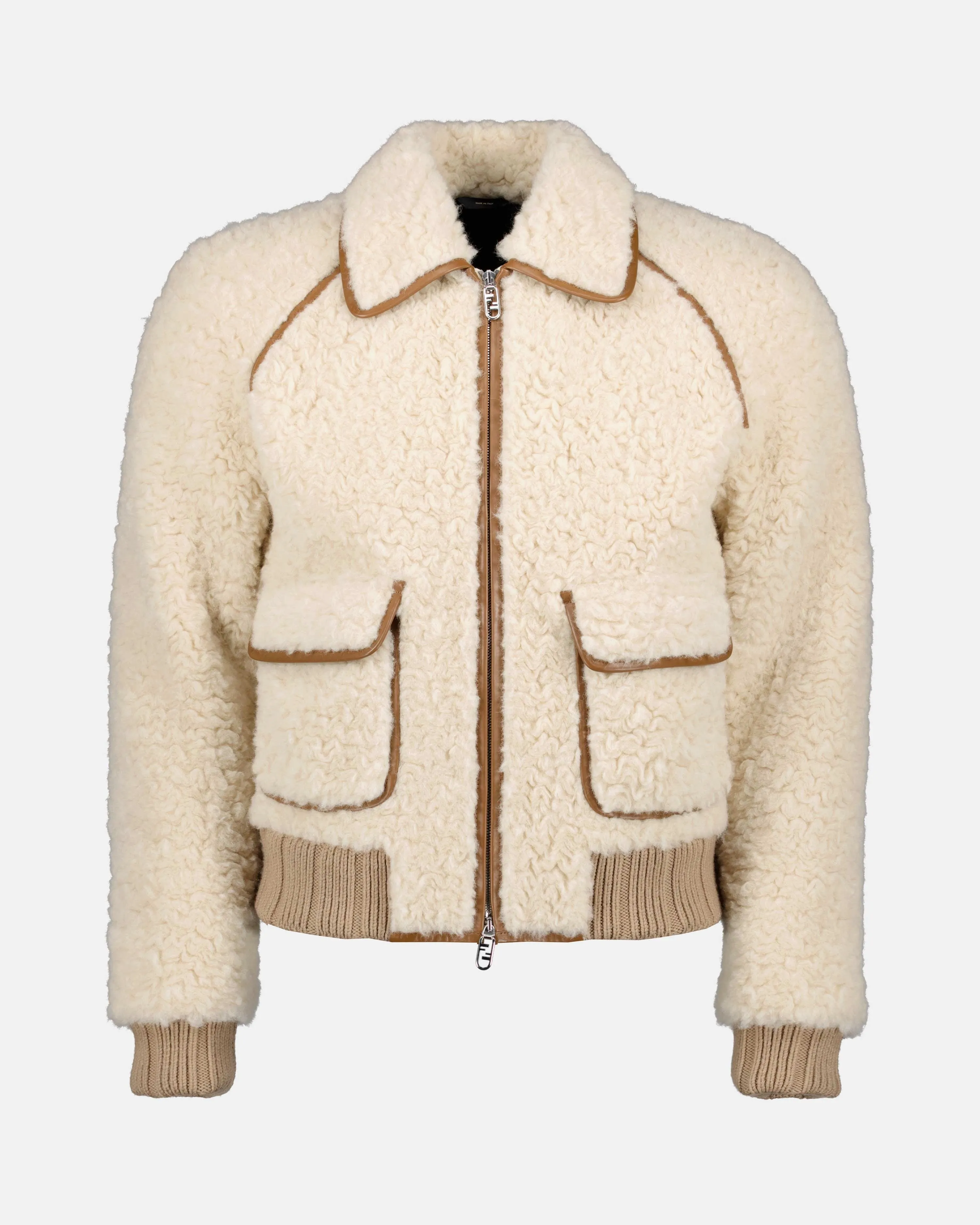 Shearling Bomber Jacket