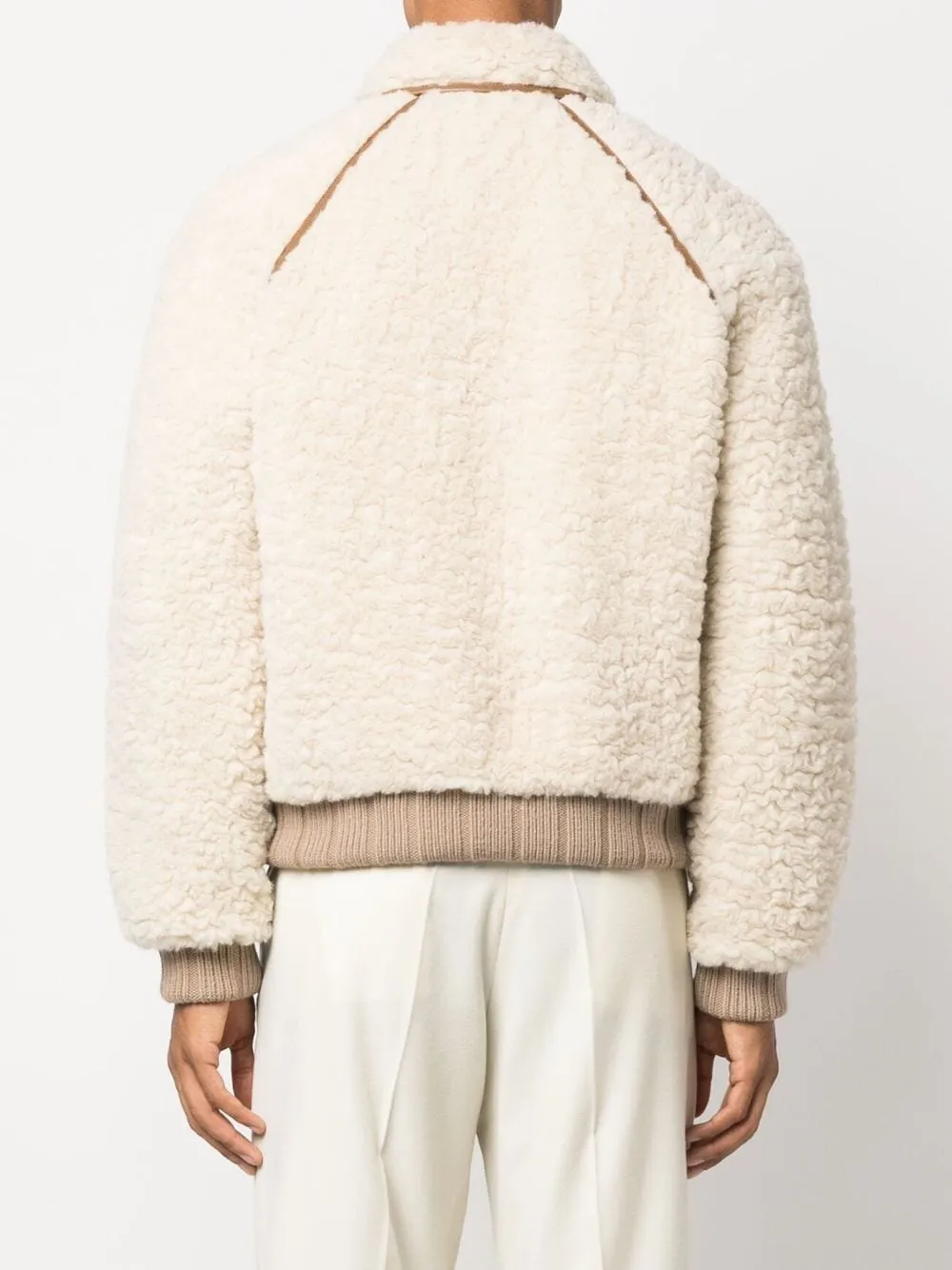 Shearling Bomber Jacket