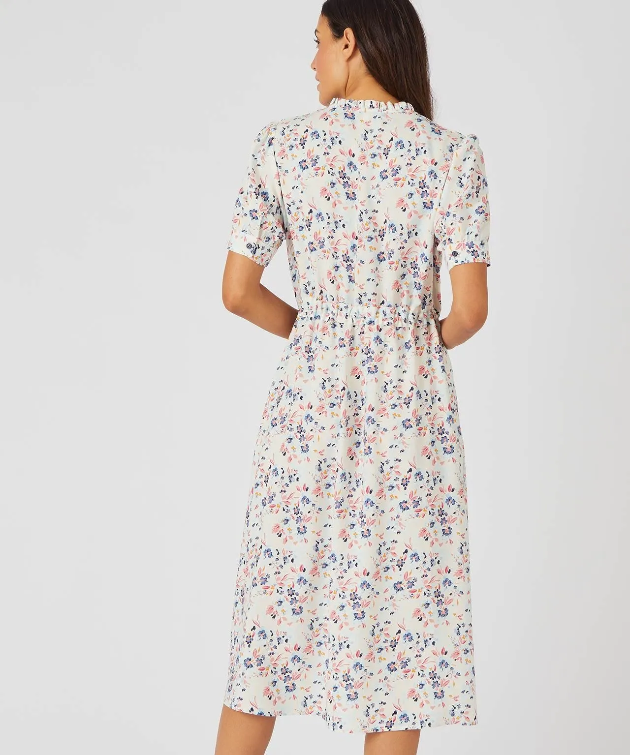 Short sleeve Floral Print Dress