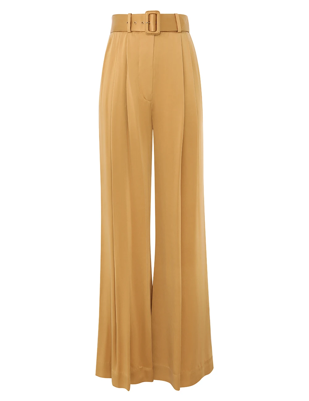 --Silk Tuck Pant-